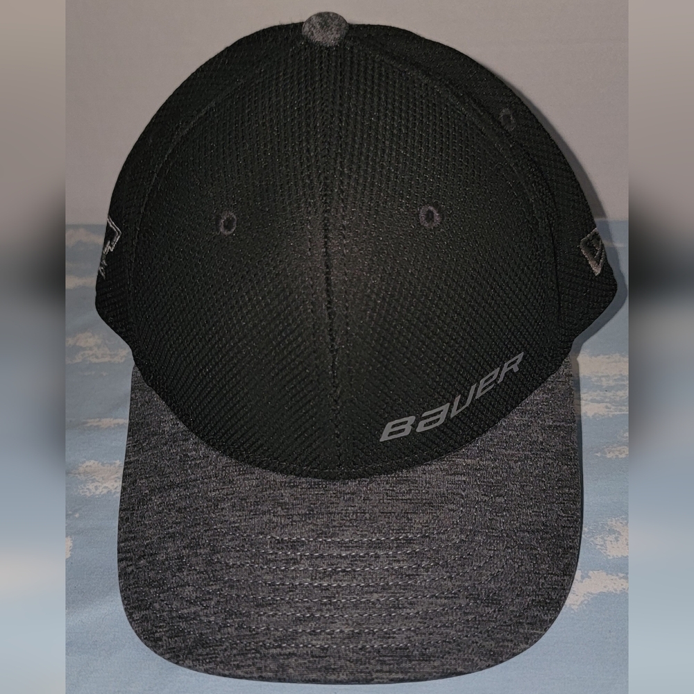 Bauer Black and Gray Mesh Cap